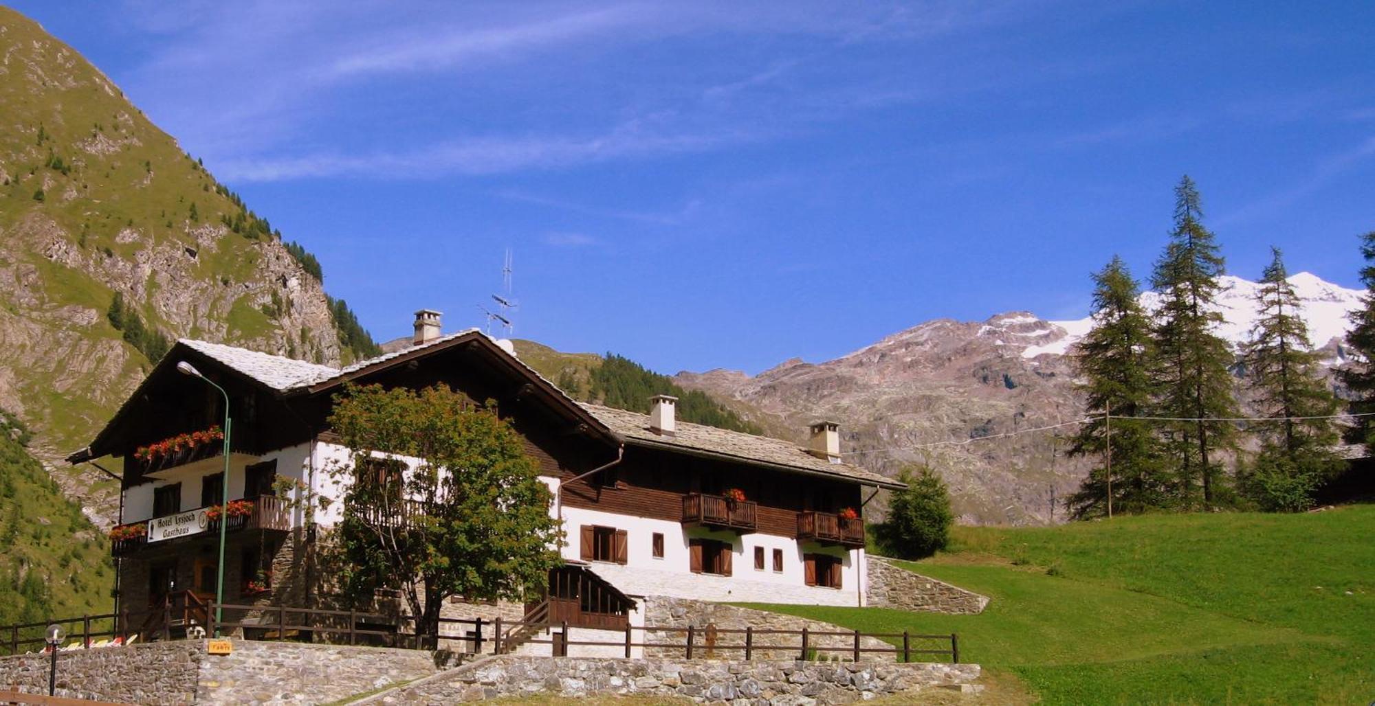 Hotel Lysjoch Gressoney-la-Trinité Exteriér fotografie